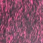 Hot Pink Multi Husky Long Hair Faux Fur