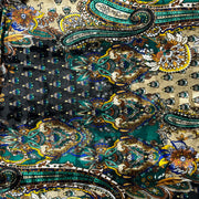 TXV New Paisley Printed Velvet