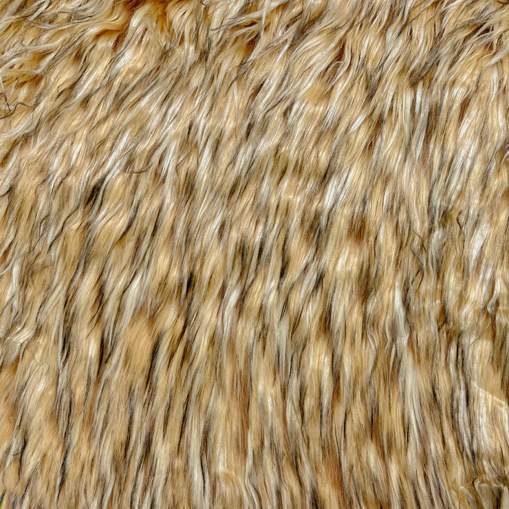 Blonde Multi Coyote Faux Fur