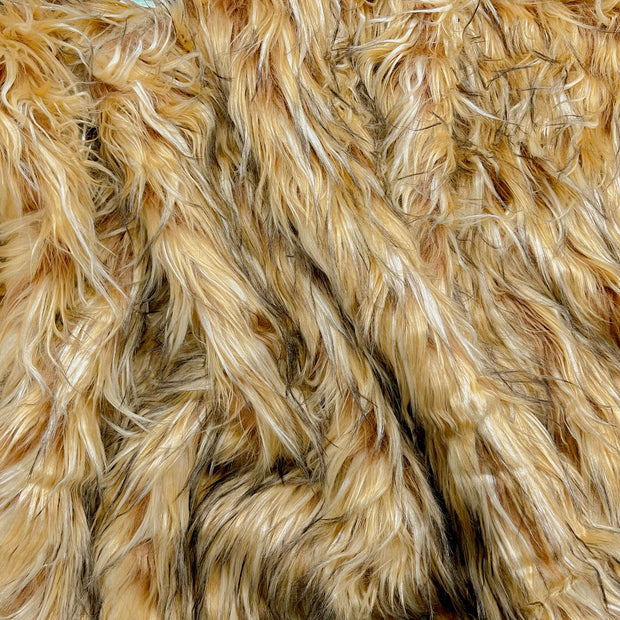 Blonde Multi Coyote Faux Fur