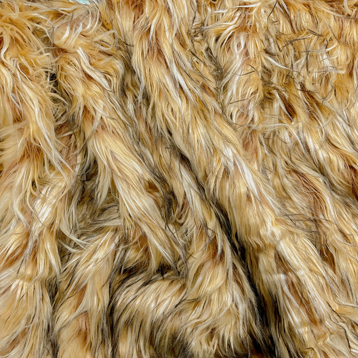Blonde Multi Coyote Faux Fur