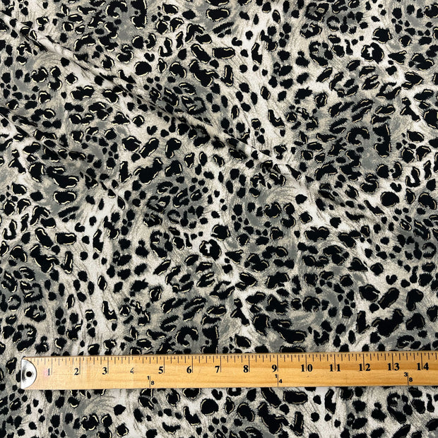 Leopard Foil ITY Print