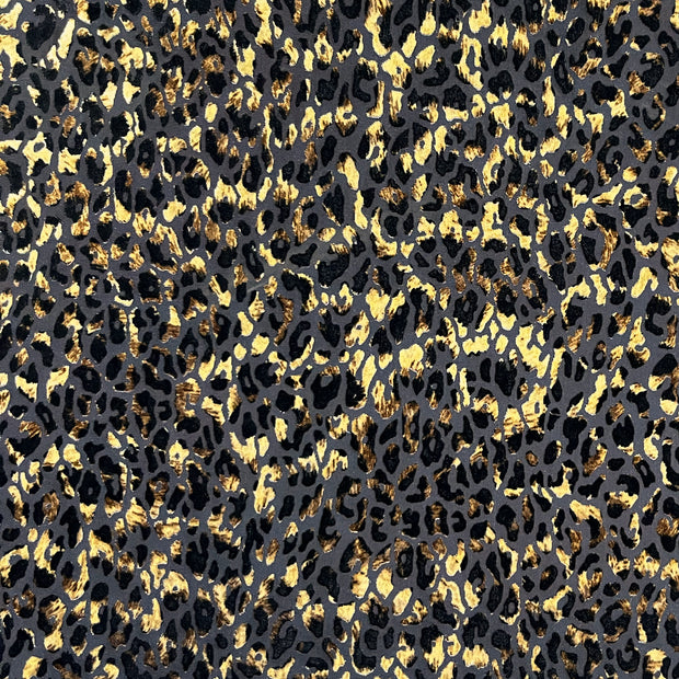 Leopard Haze Burnout Velvet