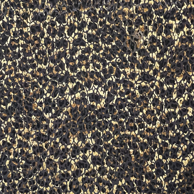 Leopard Haze Burnout Velvet
