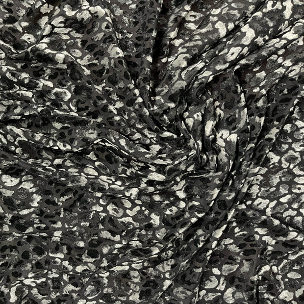Leopard Haze Burnout Velvet
