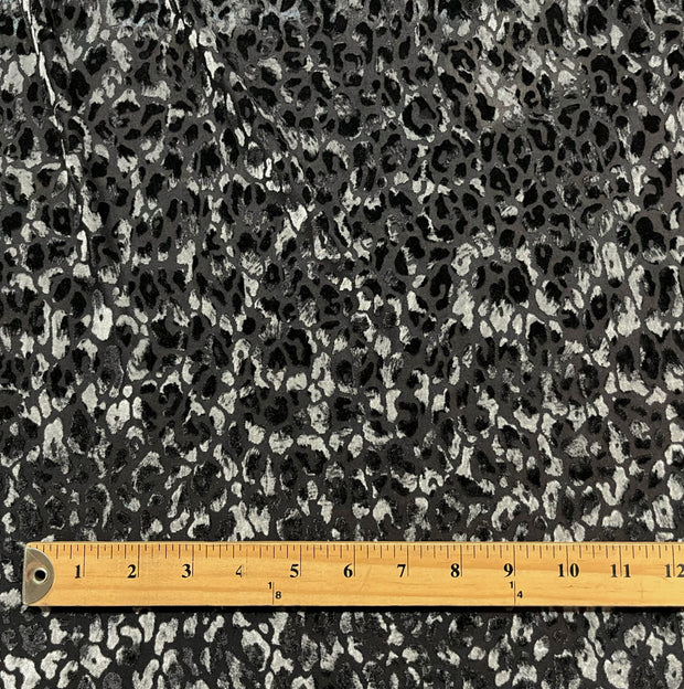 Leopard Haze Burnout Velvet
