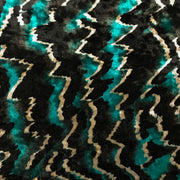 Moonlight Wave Printed Stretch Velvet