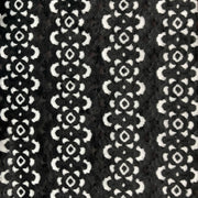Navajo Faux Fur - Black and White