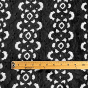 Navajo Faux Fur - Black and White