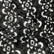 Navajo Faux Fur - Black and White