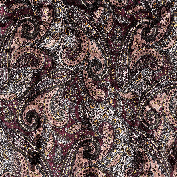 NEW 2021 Paisley Printed Velvet