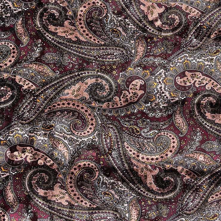 NEW 2021 Paisley Printed Velvet