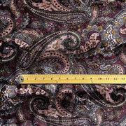 NEW 2021 Paisley Printed Velvet