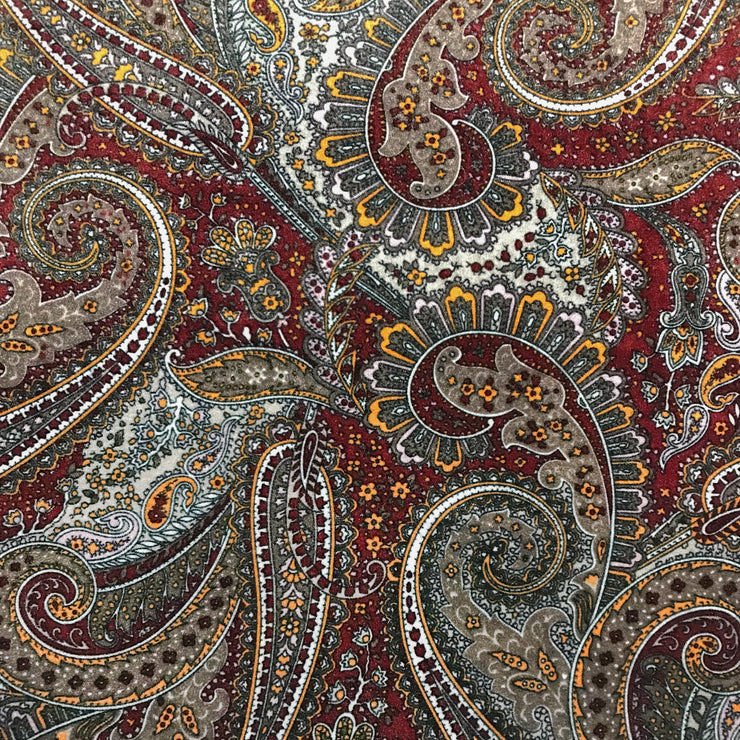 NEW 2021 Paisley Printed Velvet