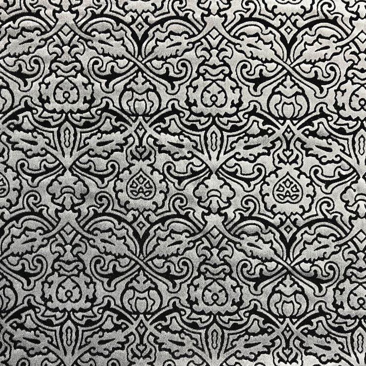 Silver Blush Temple Burnout Velvet