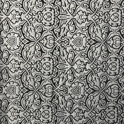 Silver Blush Temple Burnout Velvet