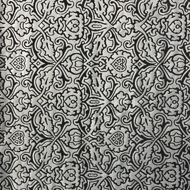 Silver Blush Temple Burnout Velvet