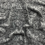 Silver Blush Temple Burnout Velvet
