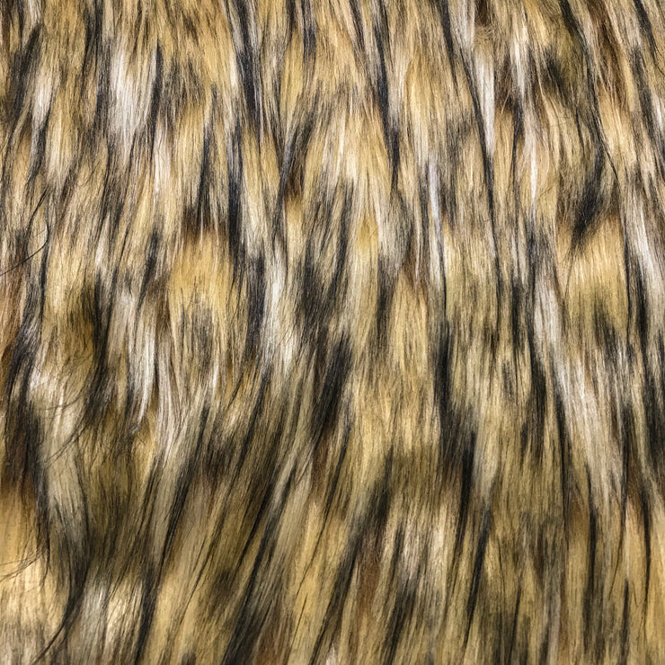 Blonde Multi Coyote Faux Fur