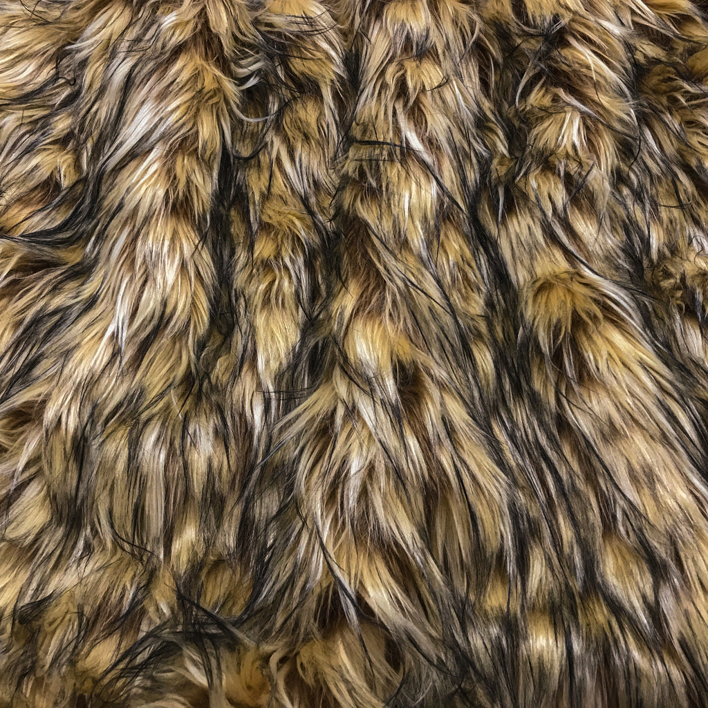 Coyote Faux Fur - Fabric by the Yard