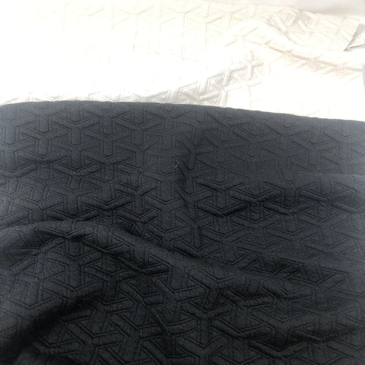Geometric Embossed Jacquard Sweaterknit – Elotex Fabric