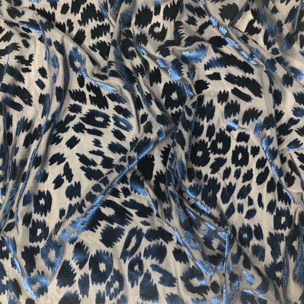 Leopard Burnout Velvet