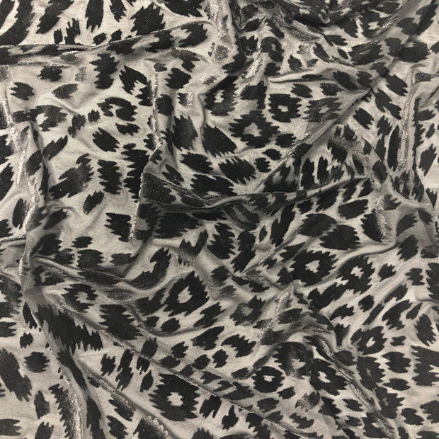 Leopard Burnout Velvet