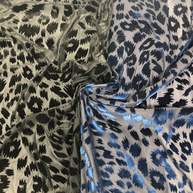 Leopard Burnout Velvet
