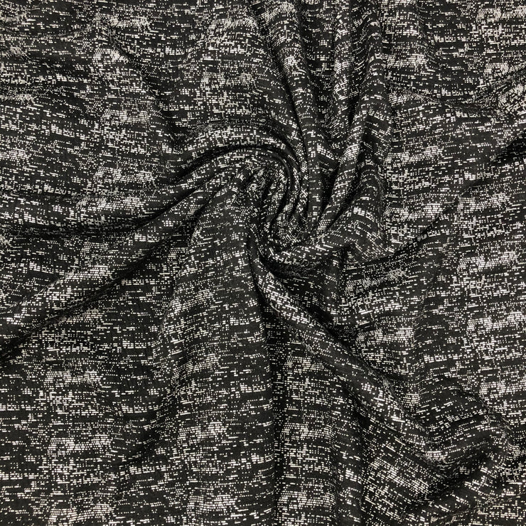 Grey Multi Tone Double-Sided Sweaterknit