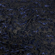 Electric Lotus Floral Burnout Velvet- Sold by the yard – Elotex Fabric