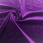 Purple Stretch Velvet Solid