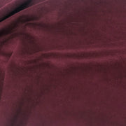 Wine Spandex Double-Sided Suede