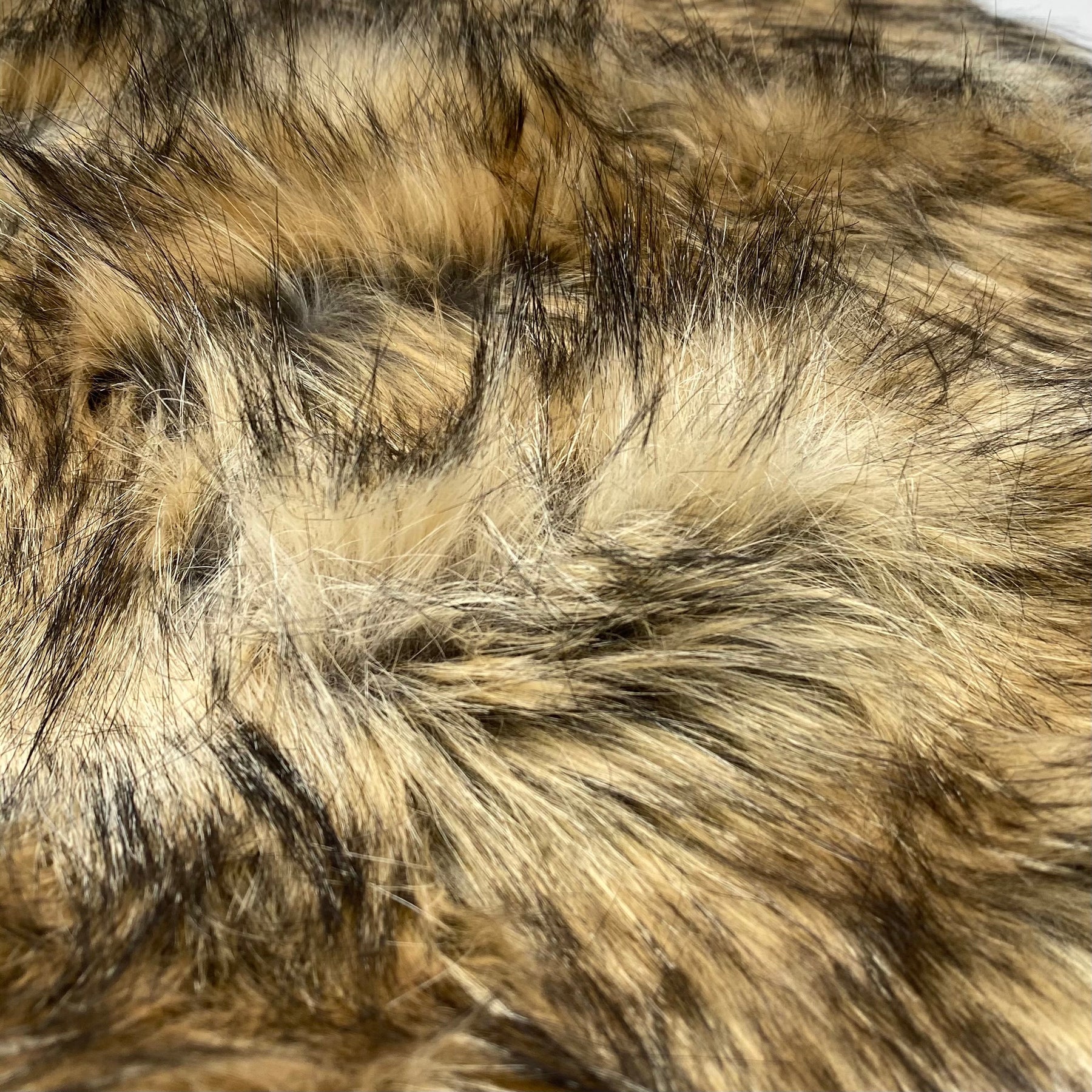 California Coyote Multi Faux Fur- Sold by the yard – Elotex Fabric