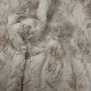Taupe Soft Rabbit Faux Fur