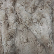 Taupe Soft Rabbit Faux Fur