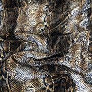 Snakeskin Printed Velvet