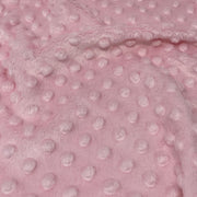 Light Pink Soft Minky Bubble Solid