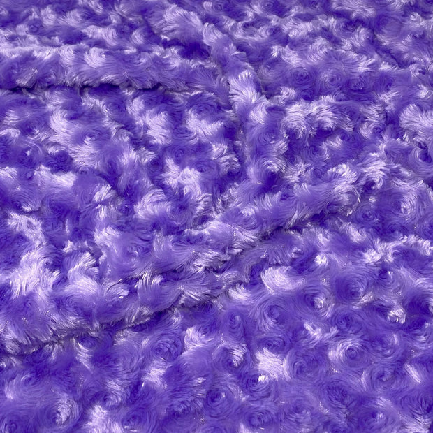 Violet Soft Lustrous Rosebud Fur