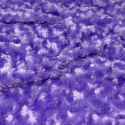 Violet Soft Lustrous Rosebud Fur
