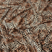 African Cheetah Print Stretch Velvet