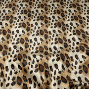 Modern Cheetah Print Stretch Velvet