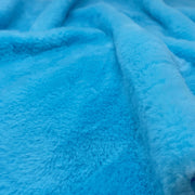 Turquoise Blue Teddy Bear SCF Short Hair Faux Fur