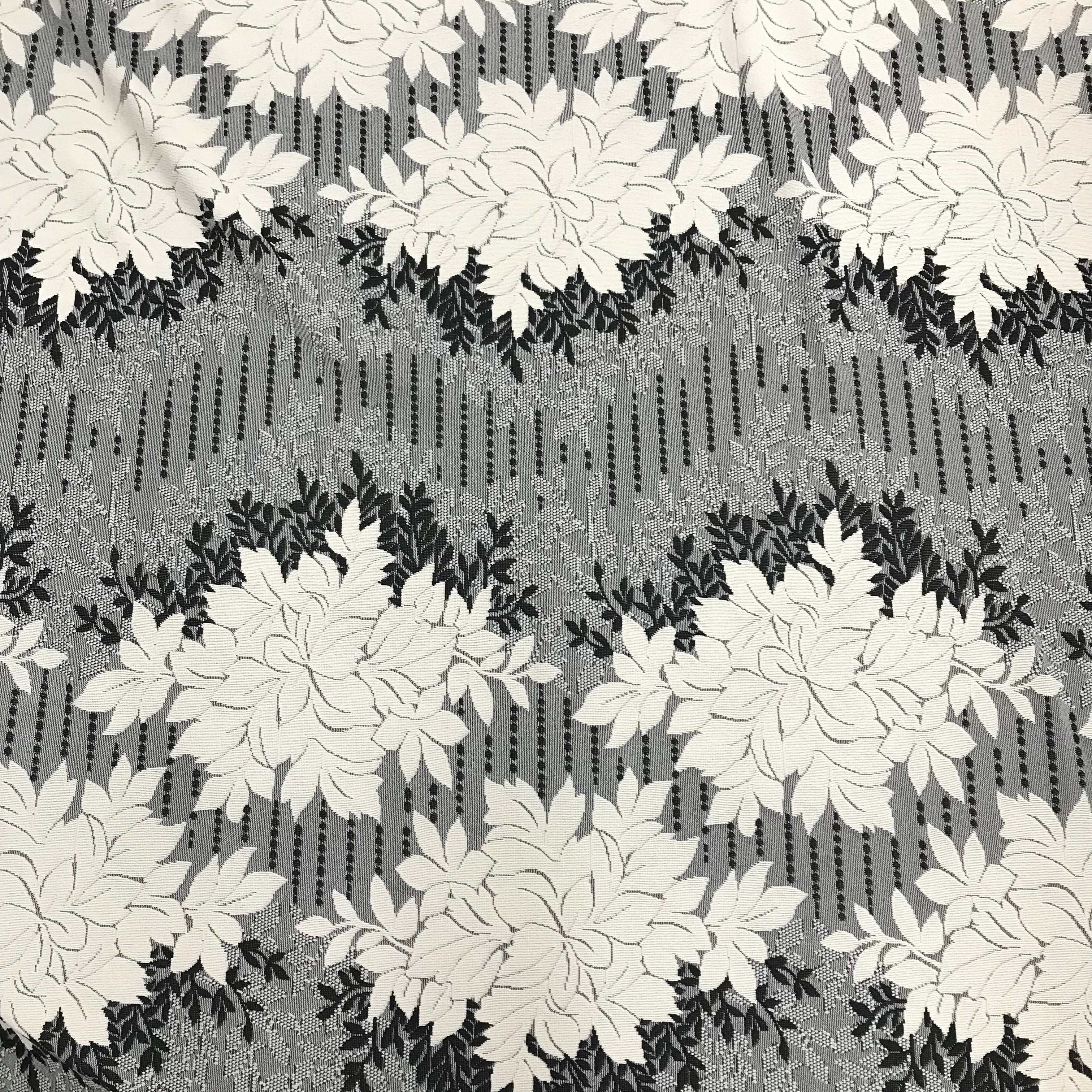 Double Knit Jacquard Flower Print - Sold by the Yard Double Knit Jacquard Flower Print - Sold by the Yard