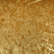 Gold Crushed Stretch Velvet Solid