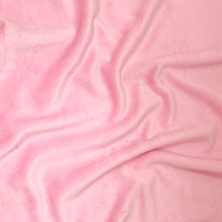 Light Pink Soft Minky Solid