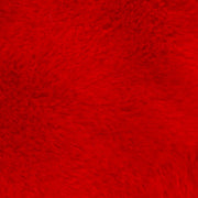 Red Teddy Bear SCF Short Hair Faux Fur